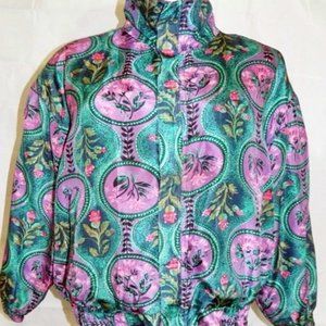 Kim Rogers Sport Petite Jacket Lightweight Silk